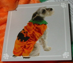 Dog Costume Halloween Small Size Pumpkin Outfit Super Deal Celebrate It 33X - $9.49
