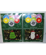Loops &amp; Threads Wool Ornament Kits 2ea Santa &amp; Christmas Tree 4&quot; Craft I... - $8.13 CAD