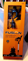 Solar LED Black Cat Bubble Stick By Fusion #17933 37&quot; Tall 8 Hr Run Time 9N - £12.38 GBP