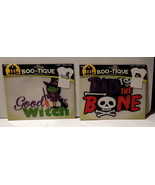 Halloween Boo tique Iron onTransfer Horizon Group Good Witch Bad to the ... - €5,09 EUR