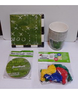 NFL Football Party Cups Balloons Coasters Napkins by Celebrate It Michae... - £7.77 GBP