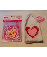 Valentine&#39;s Day Creatology Mini Felt Tote &amp; Sliding Puzzle 5+Be Mine 4.5... - $10.27 CAD