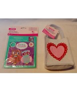 Valentine&#39;s Day Creatology Mini Felt Tote &amp; Sliding Puzzle 5+ Owls 4.5 x... - $10.27 CAD