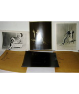 Vintage 1956 Original 4x5 B&amp;W Neg 2ea &amp; 2 Prints  Risque Pin Up Girl Mod... - $12.19 CAD
