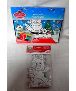 Christmas Creatology Paper Stand Up Kit &amp; Rudolph Glitter Poster 3+ Mark... - $7.89