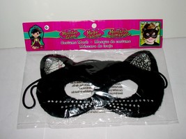 Halloween Monster Glam Costume Mask Black Cat For 4+ 43 K - £3.09 GBP