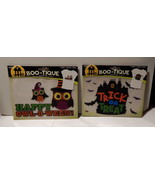 Halloween Boo tique Iron on Transfer Horizon Trick or Treat Happy Owlowe... - €4,23 EUR