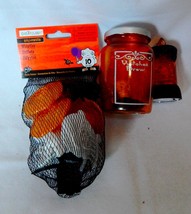 Halloween Mix Lot Creatology Whistles 10ea Witches brew Jar LED Candle Light 43I - $5.89