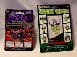 Halloween Wacky Witch Magnetic Wand By Wooly Willy 3+ &amp; Grow Your Own Spider 35F - £4.75 GBP