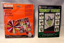 Halloween Bingo Game By Creatology 4+&amp; Wacky Witch Magnetic Wand Wooly Willy 36B - £6.29 GBP