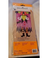 Halloween Garden Flag 28&quot; x 49&quot; By Celebrate It Witch Indoor/Outdoor 10E - £7.87 GBP