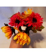 Ashland Fall Bushes Decor Picks Stems Fillers Flowers 4ea 10&quot; x 7&quot; Mater... - $4.93