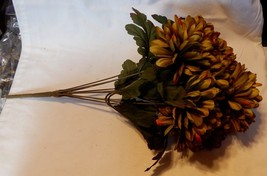 Ashland Fall Bushes Decor Picks Stems Fillers Flowers 1ea 16&quot; x 7&quot; Mater... - $5.91