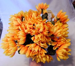 Ashland Fall Bushes Decor Picks Stems Fillers Flowers 8ea 12&quot; x 7&quot; Material 18S - £6.30 GBP