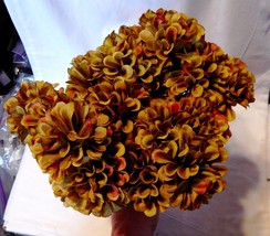 Ashland Fall Bushes Decor Picks Stems Fillers Flowers 4ea 12&quot; x 7&quot; Material 18M - £6.34 GBP