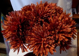 Ashland Fall Bushes Decor Picks Stems Fillers Flowers 3ea 16" x 7" Material 14E - $7.86
