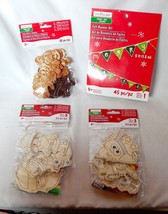 Creatology Christmas Wood Ornament Kits Felt Banner Kit Foam Glitter Sticker 14C - £7.85 GBP