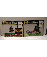 Halloween Boo tique Iron on Transfers Horizon Happy Owl O Ween &amp; Good Wi... - €5,09 EUR