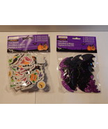 Halloween Foam Stickers Creatology 69pc Glitter Bats Owls Cats Pumpkins 41H - $8.13 CAD