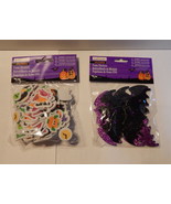 Halloween Foam Stickers Creatology 69pc Glitter Bats Owls Cats Pumpkins 41H - £4.66 GBP