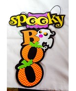 Halloween Foam Signs 2ea By Creatology Spooky BOO 10&quot; x  4&quot; 45Q - $6.76 CAD