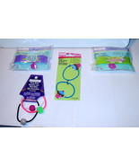 Creatology silicone Bracelets &amp; Berry Bands Pony O&#39;s by Michaels 4pk 7 I... - $7.89