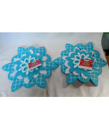 Creatology Christmas Holiday Felt Shapes 3+ Snow Flakes 8pc 9&quot; Michaels 31K - £6.29 GBP