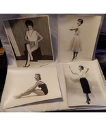 B&amp;W Vintage 8 x 10 Prints 4ea 1950&#39;s Glamour Girls Models Pinups Origina... - £7.77 GBP