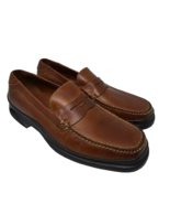 Cole Haan C02961 Penny Loafers Men’s Size 12 Brown Leather Shock Absorbe... - £31.01 GBP