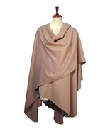 Cape made with Babyalpaca wool, shawl or wrap  - £235.81 GBP