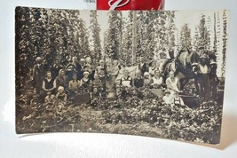 1928 Peasant Czechoslovakia Village RPPC Real Photo Postcard - £7.74 GBP