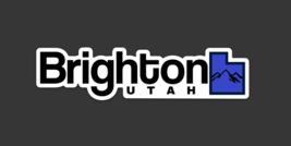 Brighton - Utah - Ski Resort Stickers - £4.63 GBP