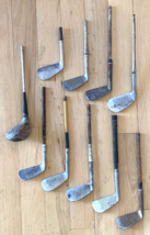 Lot of 10 Antique/Vintage Golf Club Heads - £54.77 GBP