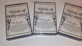 Voices of Hollywood Vol 19, 22 &amp; 29 cassette tape - £149.10 GBP