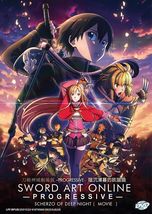 Dvd Anime Sword Art Online (Progressive) The Movie: Scherzo Of Deep Night - £25.57 GBP