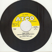 April Stevens and Nino Tempo 45 rpm True Love vintage vinyl - $2.99