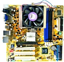 Hp 5188-4327 Motherboard + 2.4GHz Amd Athlon ADA3800DAA4BW Cpu + H/S &amp; Fan - £52.30 GBP
