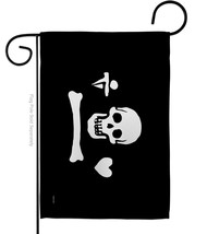 Pirate Of Stede Bonnet Garden Flag 13 X18.5 Double-Sided House Banner - £15.82 GBP