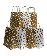 Assorted Bright Color Kraft Paper Gift Bags, Medium, Set of 16 Bags, 8&quot; ... - $547.20 MXN