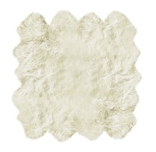 6&#39; X 8&#39; Natural New Zealand Sheepskin Area Rug - £652.92 GBP