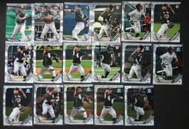 2019 Bowman Paper &amp; Chrome Chicago White Sox Team Set 17 Baseball Cards - £11.08 GBP