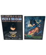 Batman The Official Book of The Movie &amp; BATMAN FOREVER Lot of (2) Hardba... - $28.45