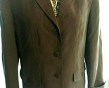 Women’s Pendleton Size 8 Brown Suit Jacket Pockets Sleeves cuff Pad SKU ... - $6.44