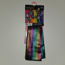 NWT Rainbow High Amaya Raine Halloween Costume Girls XS 4/5 Dress Hair E... - £15.78 GBP