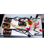 Teen Scream Feather Hair Clips Lot of 4ea 20&quot; Long 63X - $148.41 MXN