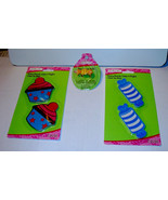 Creatology Emery Boards &amp; Ring by Michaels 3 pks5 Items Total Cupcakes C... - £6.29 GBP