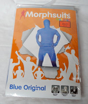 Halloween Morphsuits Blue Adult XL Movies Green Screen Parties See &amp; Dri... - £23.28 GBP