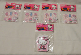 Hello Kitty Mini Diecut Sticky Flags 4pks 24 Total &amp; Memo Keychain 5+54Q - £6.28 GBP