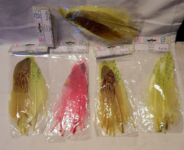 Michaels Feather Embellishments 5pks 40 Total Green/Pink Feathers 8&quot;x 1 ... - $5.91