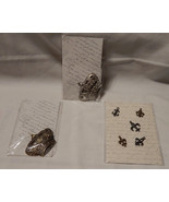 Michaels Large Metal Decor 2&quot; Crowns &amp; Metal Embellishments 3pks 7 Total... - $6.91